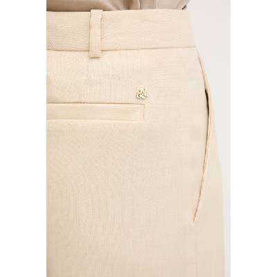 HUGO официален панталон дамски с добавен лен Halati (50559839)