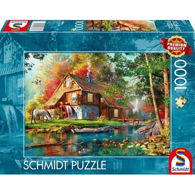 Schmidt Vodný mlyn na jeseň 1000 dielov