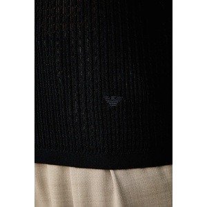 Giorgio Armani тениска тип пулове с яка мъжка с лиосел (EM006298.AF27829)