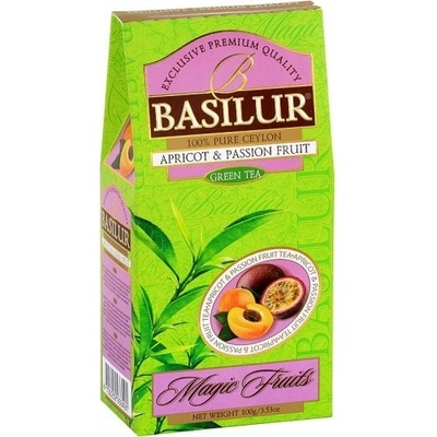 Basilur Magic Green Apricot Passion Fruit papier 100 g