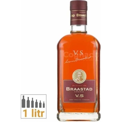 Braastad VS 40% 1 l (holá lahev)