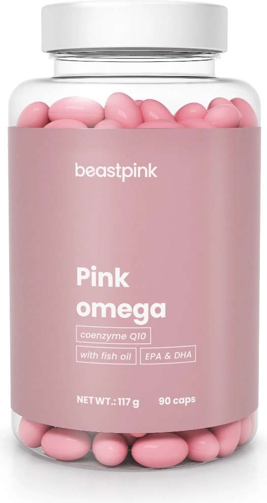 GymBeam BeastPink Pink Omega 90 капс