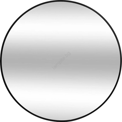 Atmosphera - Стенно огледало ALICE Ø 70 см, черно (P6717A)