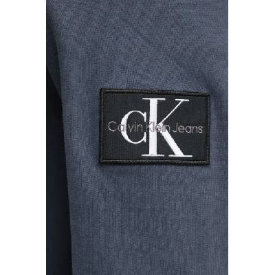 Calvin Klein Памучен суичър Calvin Klein Jeans в синьо с изчистен дизайн J30J323426 (J30J323426)