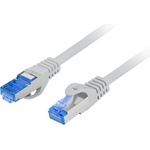 Lanberg Patch кабел Lanberg Cat. 6A S/FTP LSZH CCA, 2m, RJ-45, Grey - PCF6A-10CC-0200-S (PCF6A-10CC-0200-S)