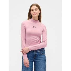 GAP Тениска с логото на GAP GAP | Rozov | ЖЕНИ | XXS - zoot - 61,39 лв