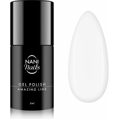 NaniNails NANI Amazing Line gélový lak na nechty odtieň Snowy White 5 ml