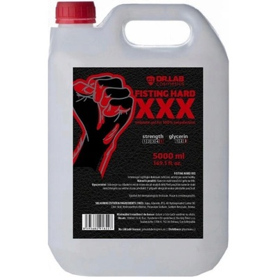DR.LAB Cosmetics DR.LAB COSMETICS LUBRIKAČNÍ FISTING GEL HARD XXX 0,5 l – Zbozi.Blesk.cz