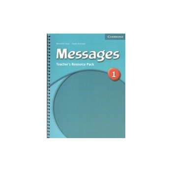 Messages 1 Sarah Ackroyd