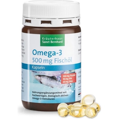 Sanct Bernhard Omega-3 500 mg 120 kapslí