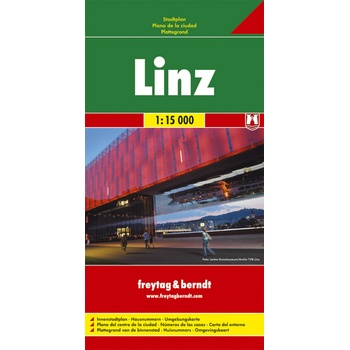 Plán města Linz 1: 15 000