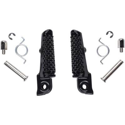 Bike It Footpeg OEM Replacement Honda Front Black [MCA-FR003] FRH003