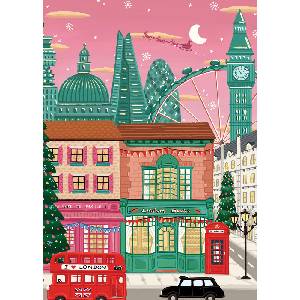 Pieces & Peace - Puzzle Christmas in London 1000 - 1 000 piese