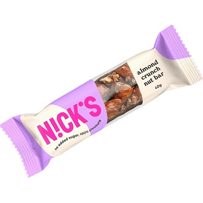 Nick's Orechová tyčinka chrumkavá mandle 40 g