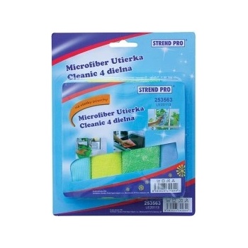 Cleanic Microfiber utierka 4 dielna DC0113 4 ks