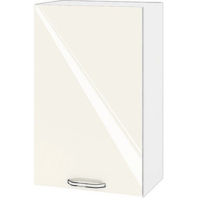 ИРИМ Горен кухненски шкаф Сити БФ-Крийм гланц-11-6 45 см