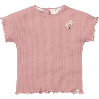 Little Dutch Блуза с къс ръкав Little Dutch - Pink Blush, 86 cm, 12-18 м (CL25021020)