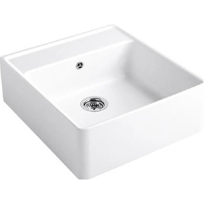 Villeroy & Boch Keramický dřez 630x600 mm, CeramicPlus, alpská bílá