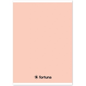 Fortuna Тетрадка с линийка FORTUNA Monocolor A/5 32 страници 21-32 клас 4-8 пастелна праскова 01.02087 (01.02087)