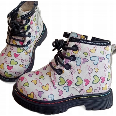 Kotníkové boty/traperky s kožíškem P5-220 růžové