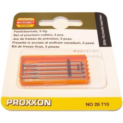 Stopkové frézy z wolfrám - vanádiovej ocele Proxxon 28710