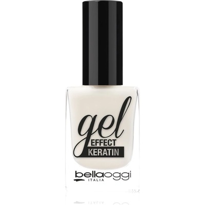 Gel Effect Keratin Nail Polish лак за нокти цвят White Angel 10ml