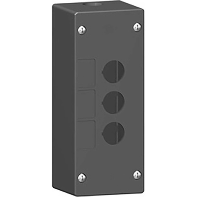 Schneider Electric XALG03 prázdný kufřík 3 instalační pozice (d x š x v) 65 x 180 x 72 mm černá 1 ks
