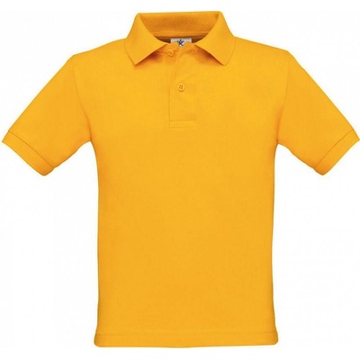 B&C BE INSPIRED Dětské Polo tričko Safran Zlatá