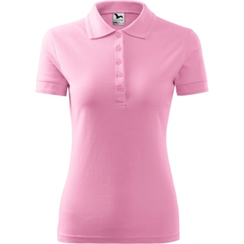 MALFINI Malfini pique polo 210 / Дамска поло тениска - розова xs (2103012)