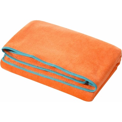Eurofirany rýchloschnúca plážová osuška z mikrovlákna Iga sada 3ks 80x160 cm oranžová
