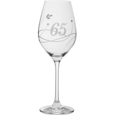 Swarovski Sklenice na víno s krystaly jubileum 65 360 ml
