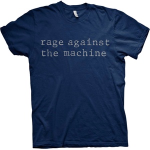 Rage Against The Machine Original Logo Navy Blue S Риза (RATMTS09MN01)