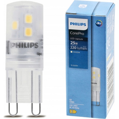 Philips LED žárovka G9 220Lm teplá bílá Corepro Premium PHL-9290037906