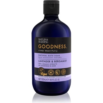 Baylis & Harding Goodness Sleep Beautifully пяна за вана за спокоен сън Lavender & Bergamot 500ml
