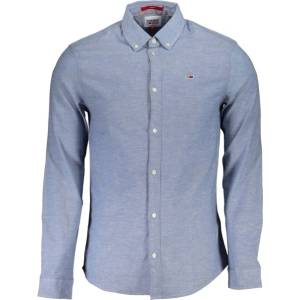 Tommy Hilfiger Мъжка риза с дълъг ръкав tommy hilfiger, Размер s, Цвят Синьо (dm0dm09594_blc87)