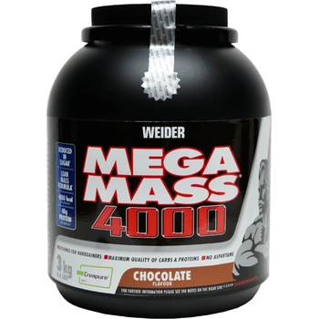 Weider Mega Mass 4000, 3000 g