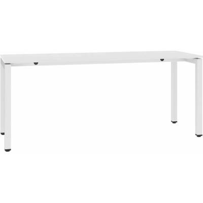 MALOW Kancelářský stůl Stb Comfort 1860 s hloubkou 600 mm, šířkou 1800 mm [buk, antracitová]