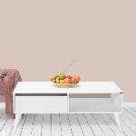ADORE Масичка за кафе 42x110 см бял (AD0147)