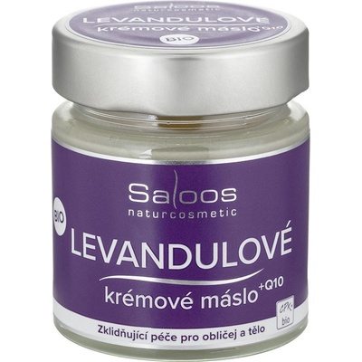 Saloos Bio levanduľové krémové maslo + Q10 110 ml