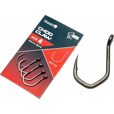 Kevin Nash Chod Claw Micro Barbed vel.4 10 ks