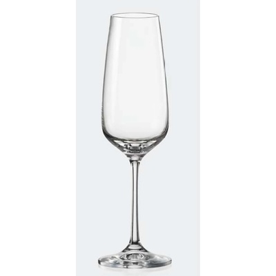 Crystalex-BOHEMIA CRYSTAL Crystalex-giselle (40753) Чаша за вино 190мл -1бр (0109111)