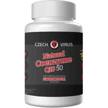 Czech Virus Natural Coenzyme Q10 50 100 kapsúl