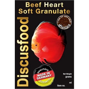 DISCUSFOOD Телешко сърце Мека гранула 230г / 500мл