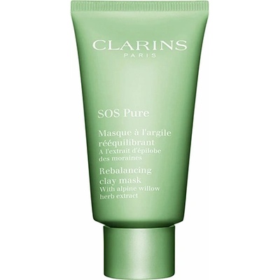 Clarins SOS Pure маска с глина за комбинирана към мазна кожа за жени 75 мл