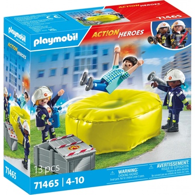 PLAYMOBIL 71465 Hasiči se vzduchovým polštářem – Sleviste.cz