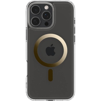 Spigen Magsafe Противоударен Калъф за iPhone 16 Pro Max, Spigen Ultra Hybrid Case, Златист (ACS08001)