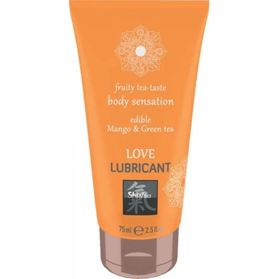 Shiatsu Love Lubricant Edible Mango & Green Tea 75ml