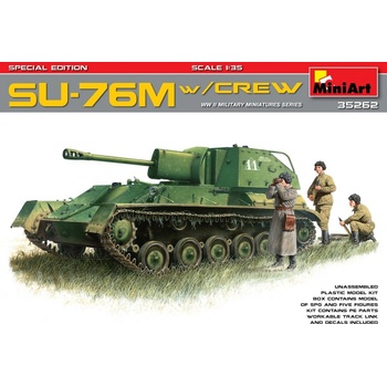 MiniArt SU 76M w Crew Special Edition 1:35