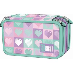 ST.RIGHT Несесер с пособия St. Right Candy Hearts - 3 ципа (5903235696978)