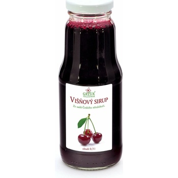 Grešík Valdemar Sirup Višňový BIO 0,5 l